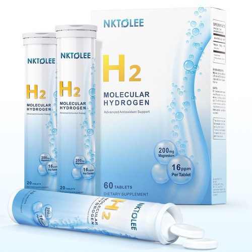 Hydrogen water tablets - water, ppm