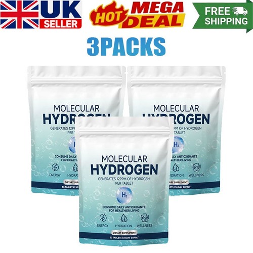 Molecular hydrogen tablets - 3x,