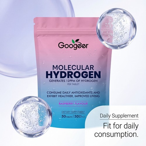 Molecular hydrogen - 1~3x,